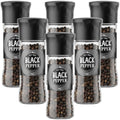 6x Saltmine Grinder  Black pepper  40g