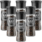 6x Saltmine Grinder  Black pepper  40g