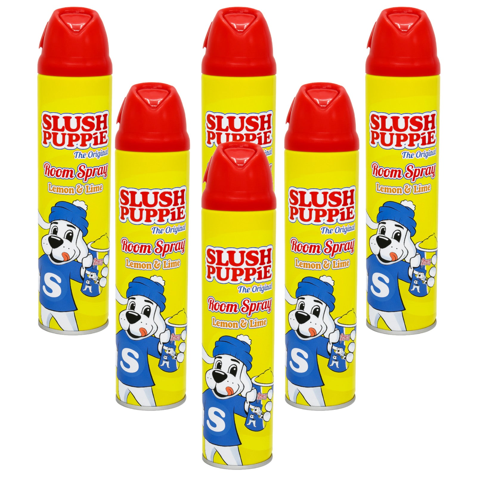 Slush Puppie Room Sprays  Lemon and Lime  3x/6x/12x  300ml
