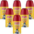 6x Slush Puppie  Lemon & Lime/Strawberry Kiwi/Blue Raspberry Refill Spray 250ml
