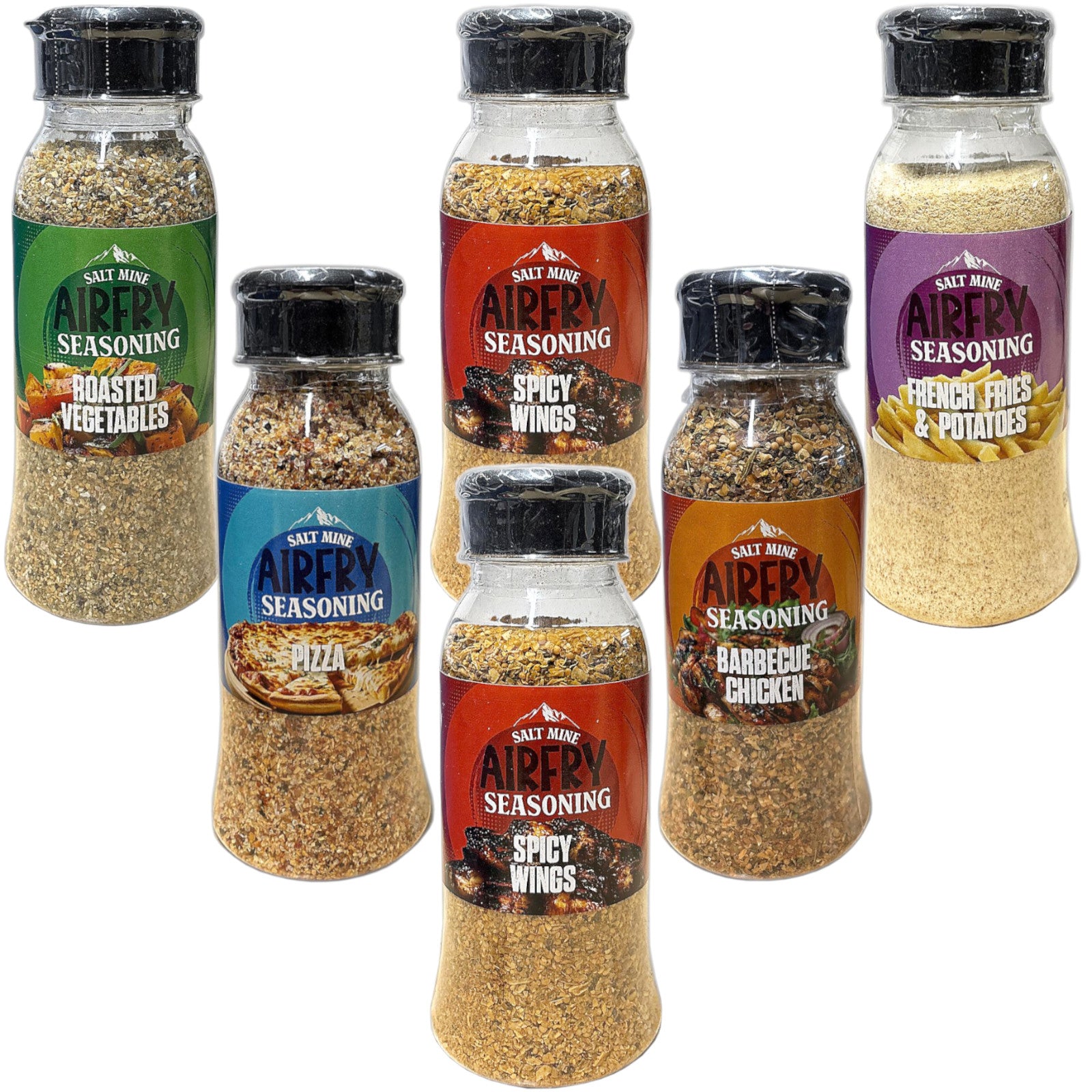 6x Saltmine Air Fryer Seasonings  Mix