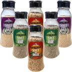 6x Mix Saltmine Seasoning  Himalayan Salt with Garlic, Chillies, Herbs  250g