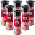 6x Saltmine Grinder  Pink Salt  100g