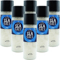 6x Saltmine Sea Salt Grinder 370g