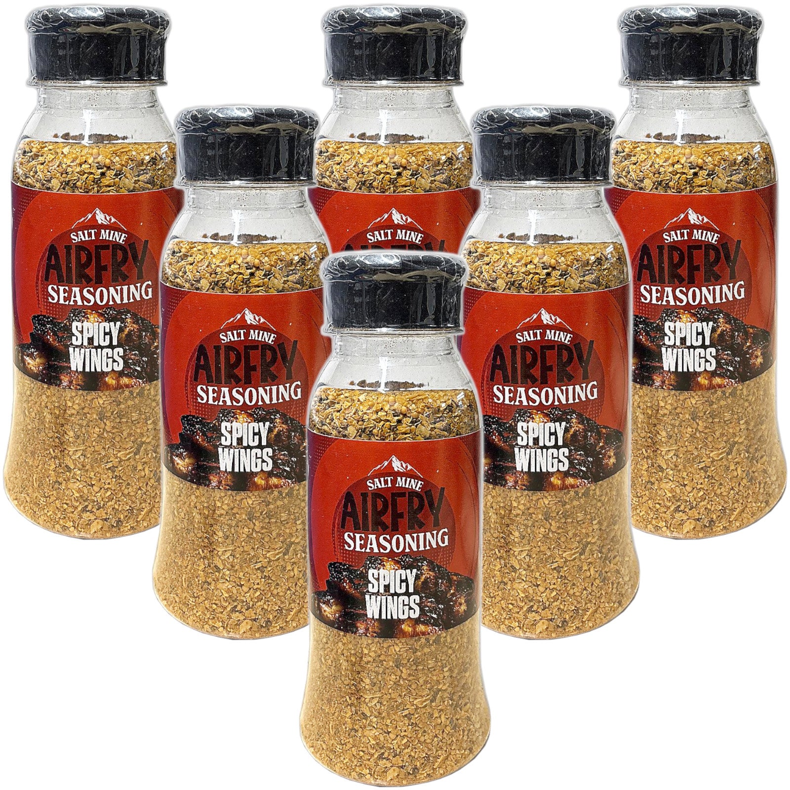 Saltmine Air Fryer Seasonings  Spicy Wings  215g  3x/6x/12x