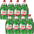 8x Fairy Washing Up Liquid Original & Eucalyptus 820ml Fast Grease Clean Strong!