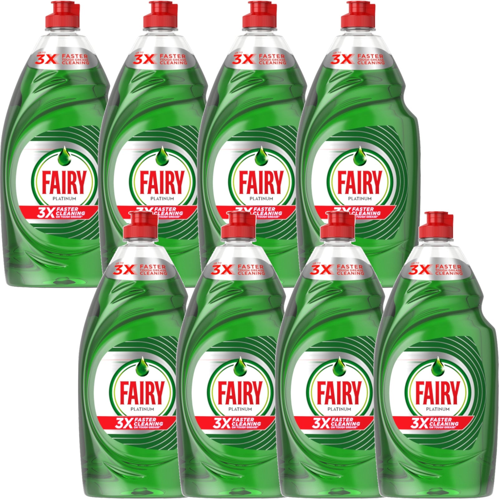 8x Fairy Washing Up Liquid Original & Eucalyptus 820ml Fast Grease Clean Strong!