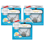 Yankee Candle Charming Scents Car Air Freshener Charms, Pack of 3, Long Lasting Fragrance