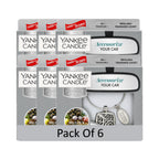 Yankee Candle Charming Scents Car Air Freshener Charms, Pack of 6, Long Lasting Fragrance