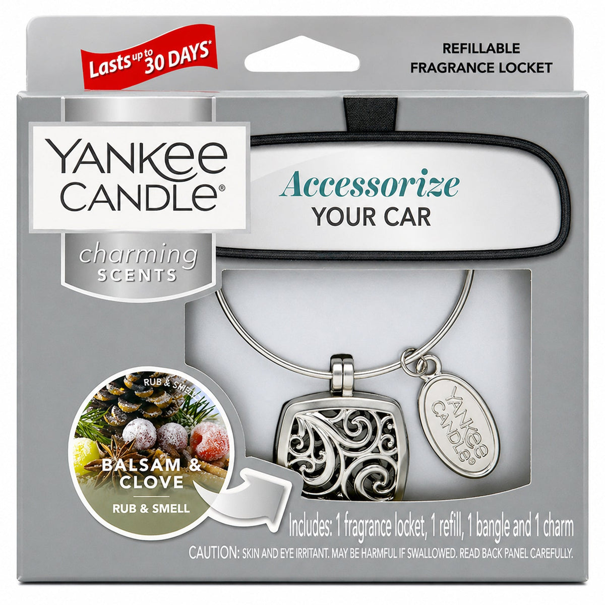 Yankee Car Charms - Balsam & Clove