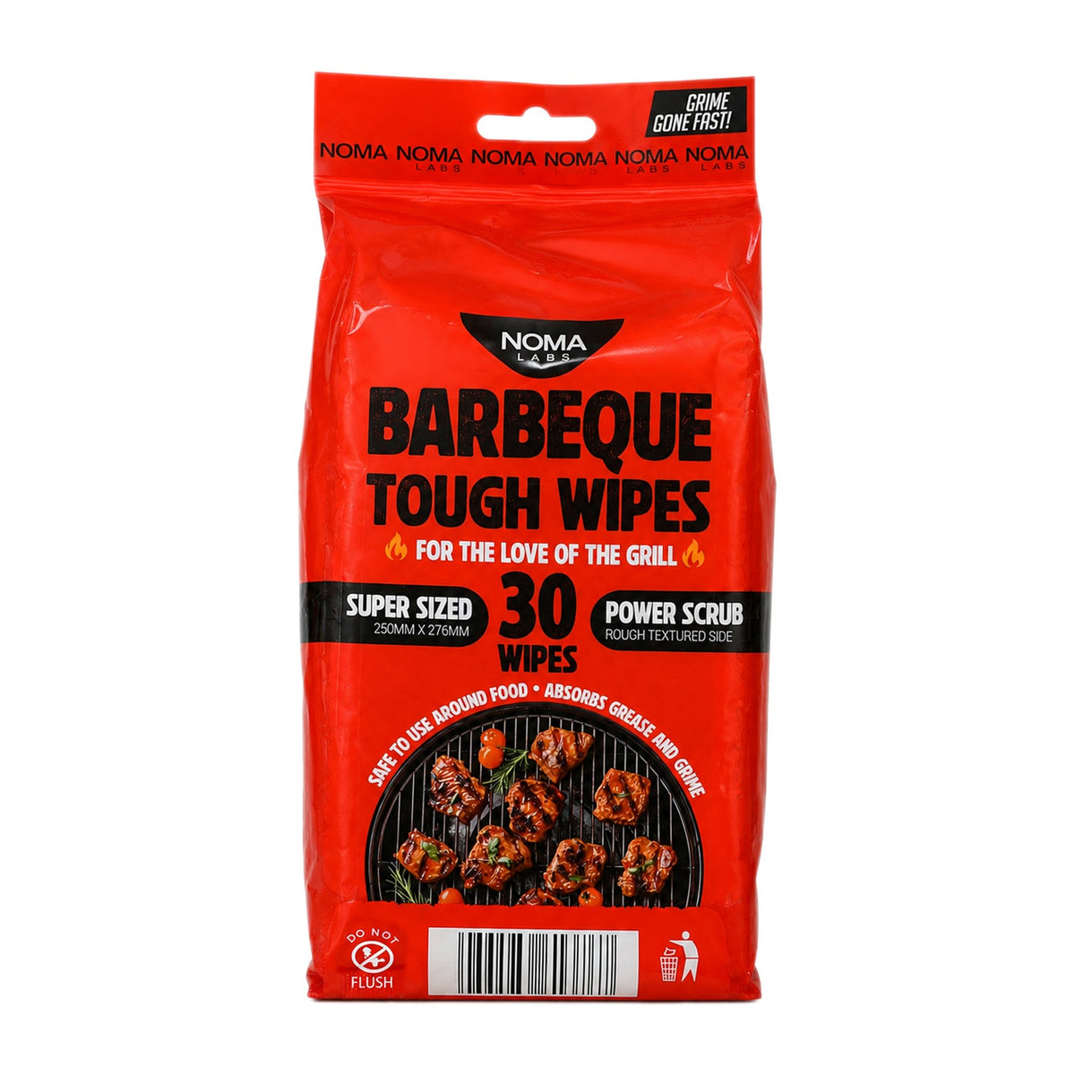 Noma Labs Barbeque Tough Wipes 815g - 30 Wipes