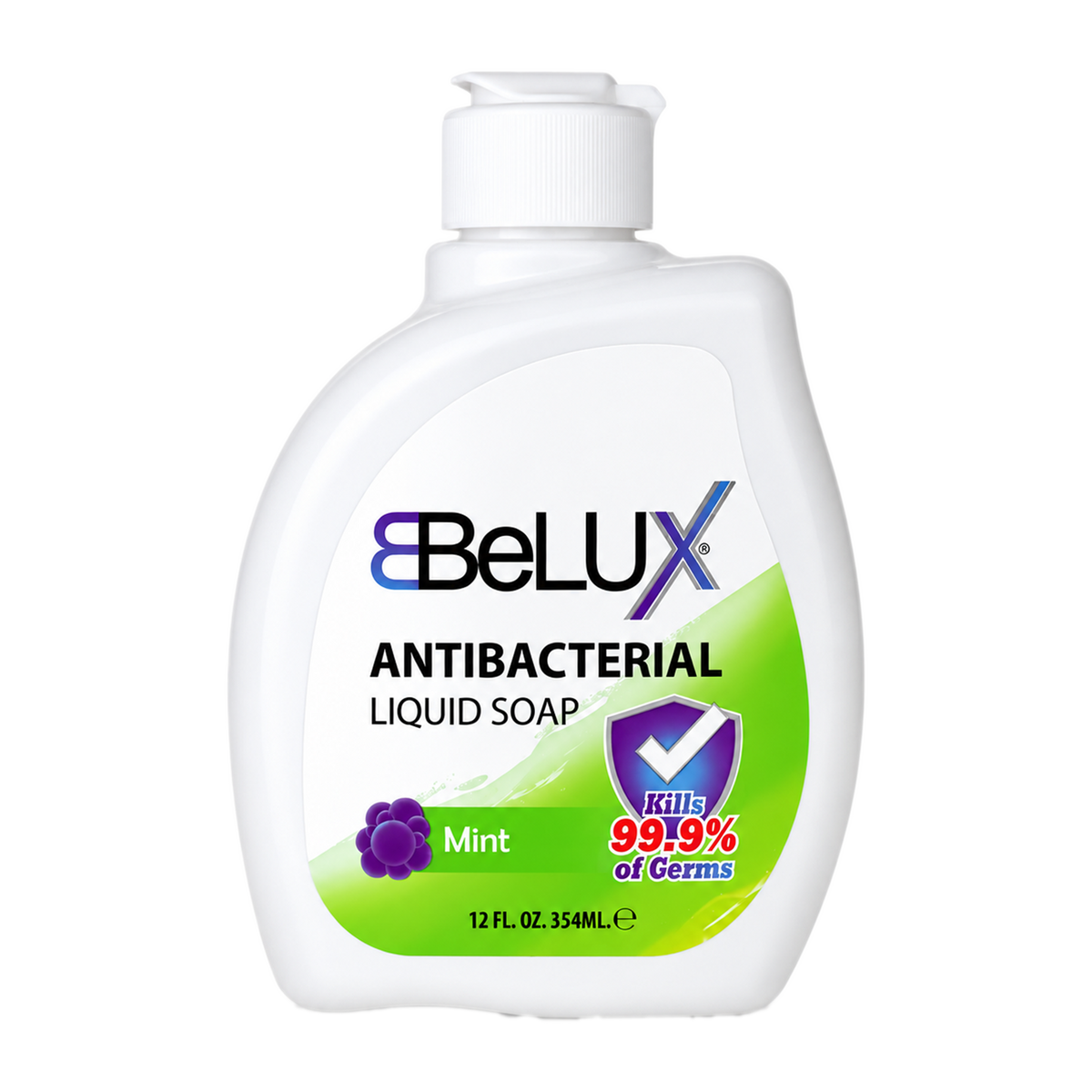 Belux Anti-Bacterial Liquid Soap 354ml - Mint