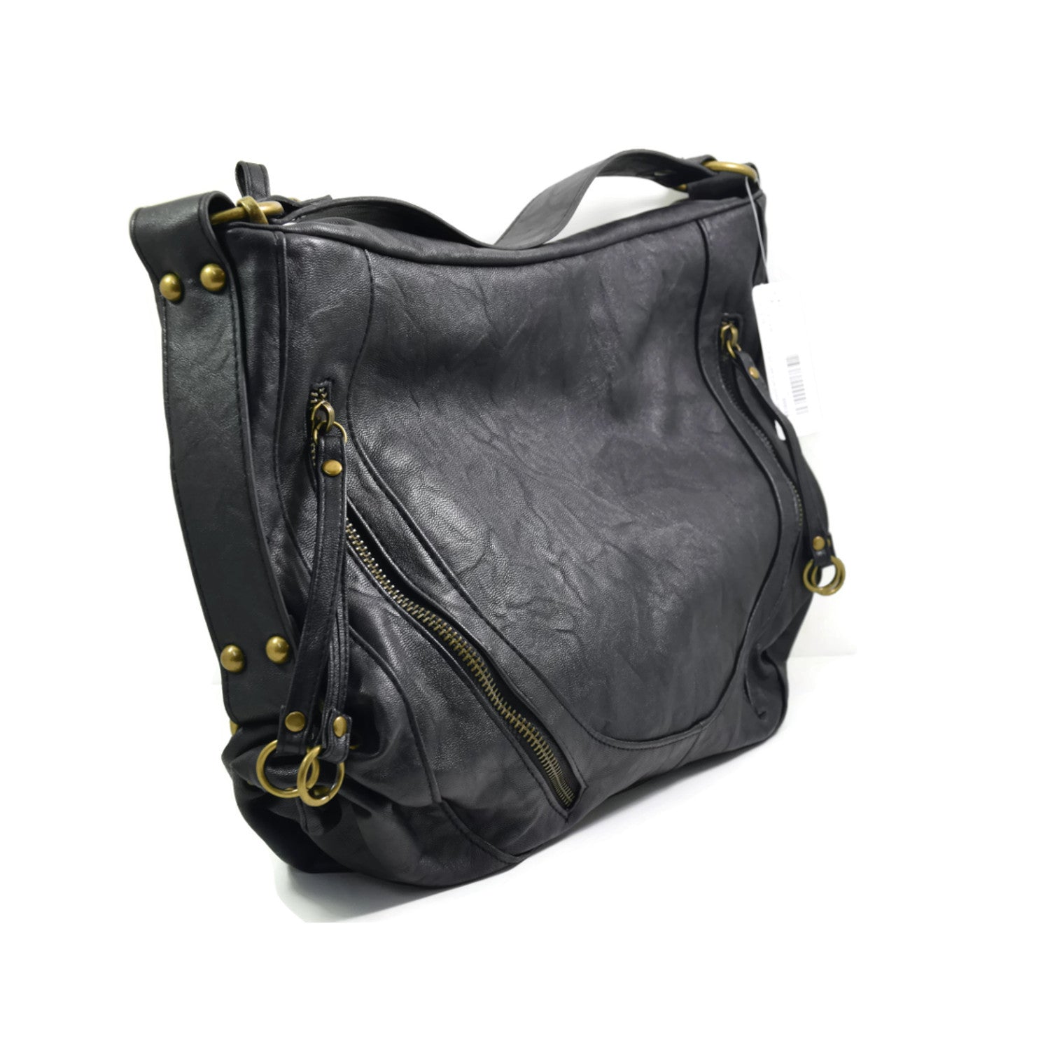“Bava” Ladies Handbag - Women Designer Work Bag - Black Shoulder Tote Bag