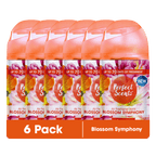 6x Perfect Scents Air Freshener Automatic Spray Refills 250ml