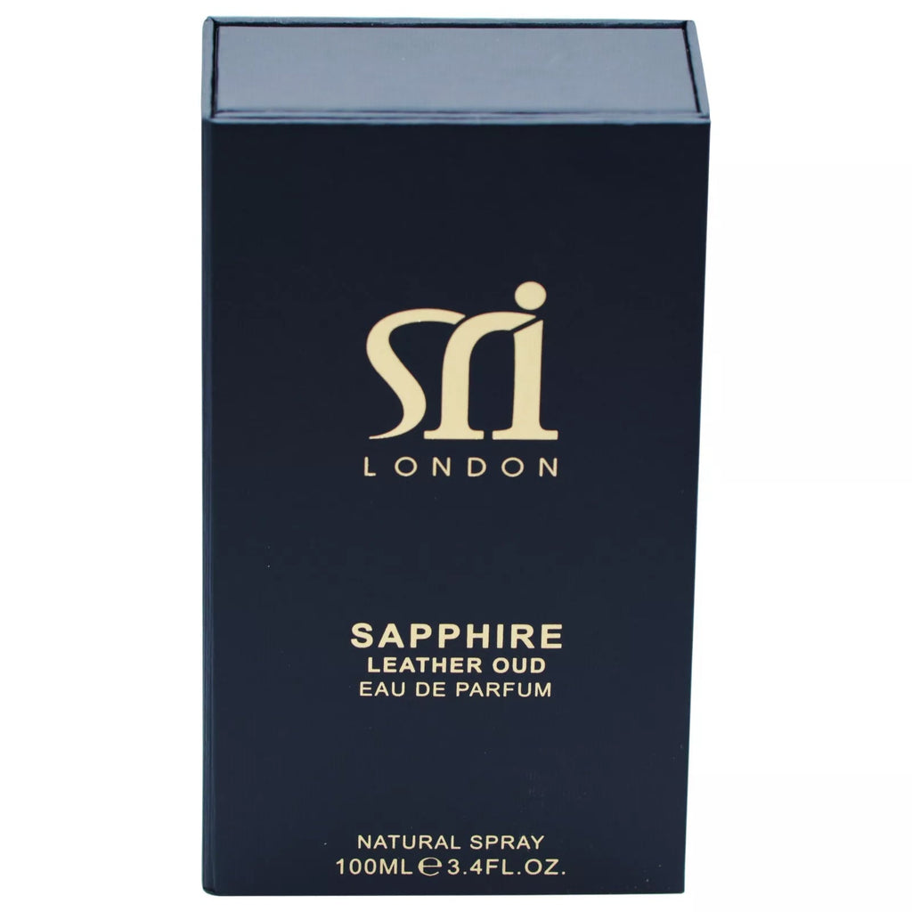 Sri London Sapphire Leather Oud Fragrance 100ml Spray
