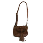 "Bcolton" Womens Brown Tan Designer Handbag - Ladies Leather Shoulder Bag