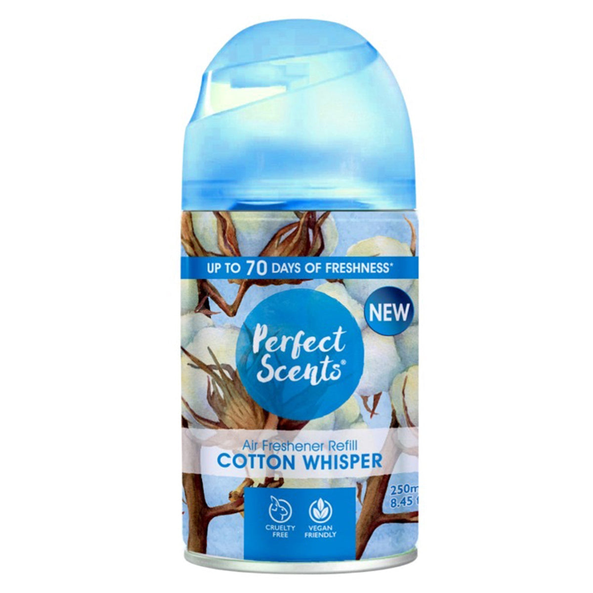 Perfect Scents Air Freshener Refill 250ml - Cotton Whisper