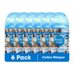 6x Perfect Scents Air Freshener Automatic Spray Refills 250ml