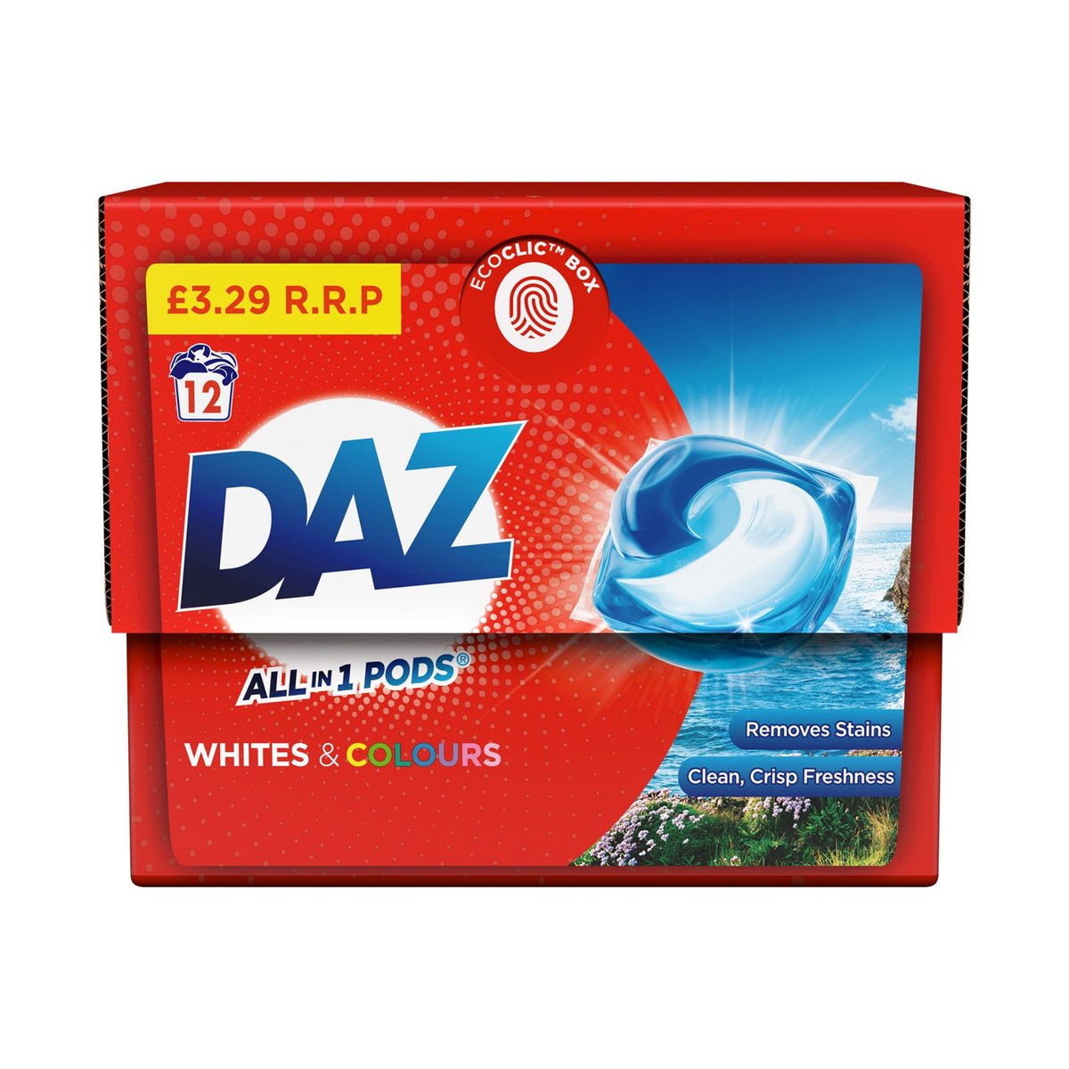 Daz Laundry Pods - 12 Pack