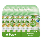 6x Perfect Scents Air Freshener Automatic Spray Refills 250ml
