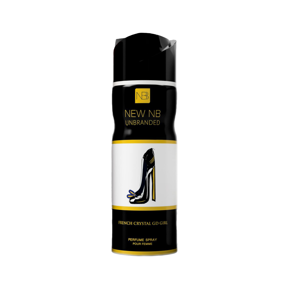 New NB French Crystal - Perfume Deo Body Spray - GD Girl - 200ml