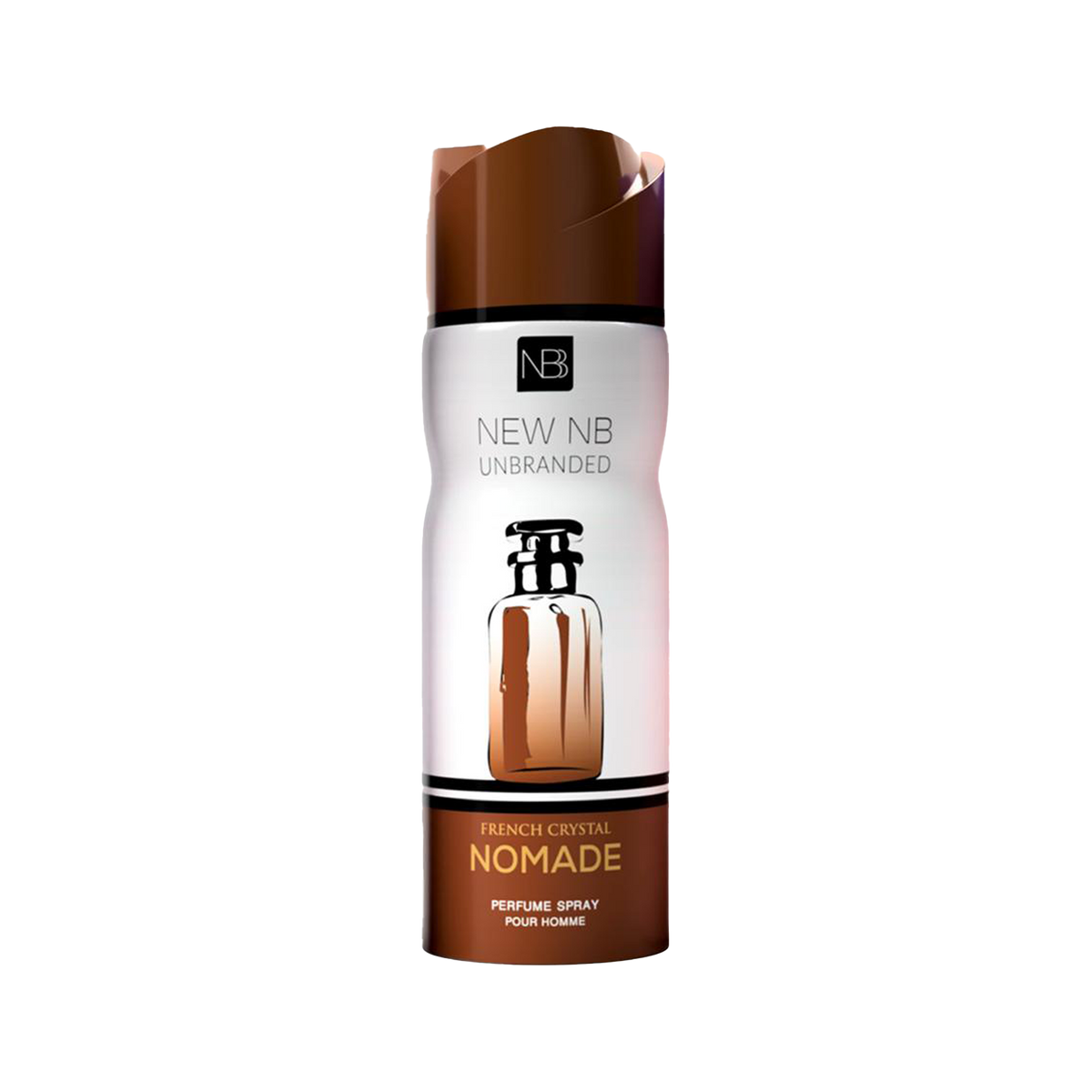 New NB French Crystal - Perfume Deo Body Spray - Nomade - 200ml