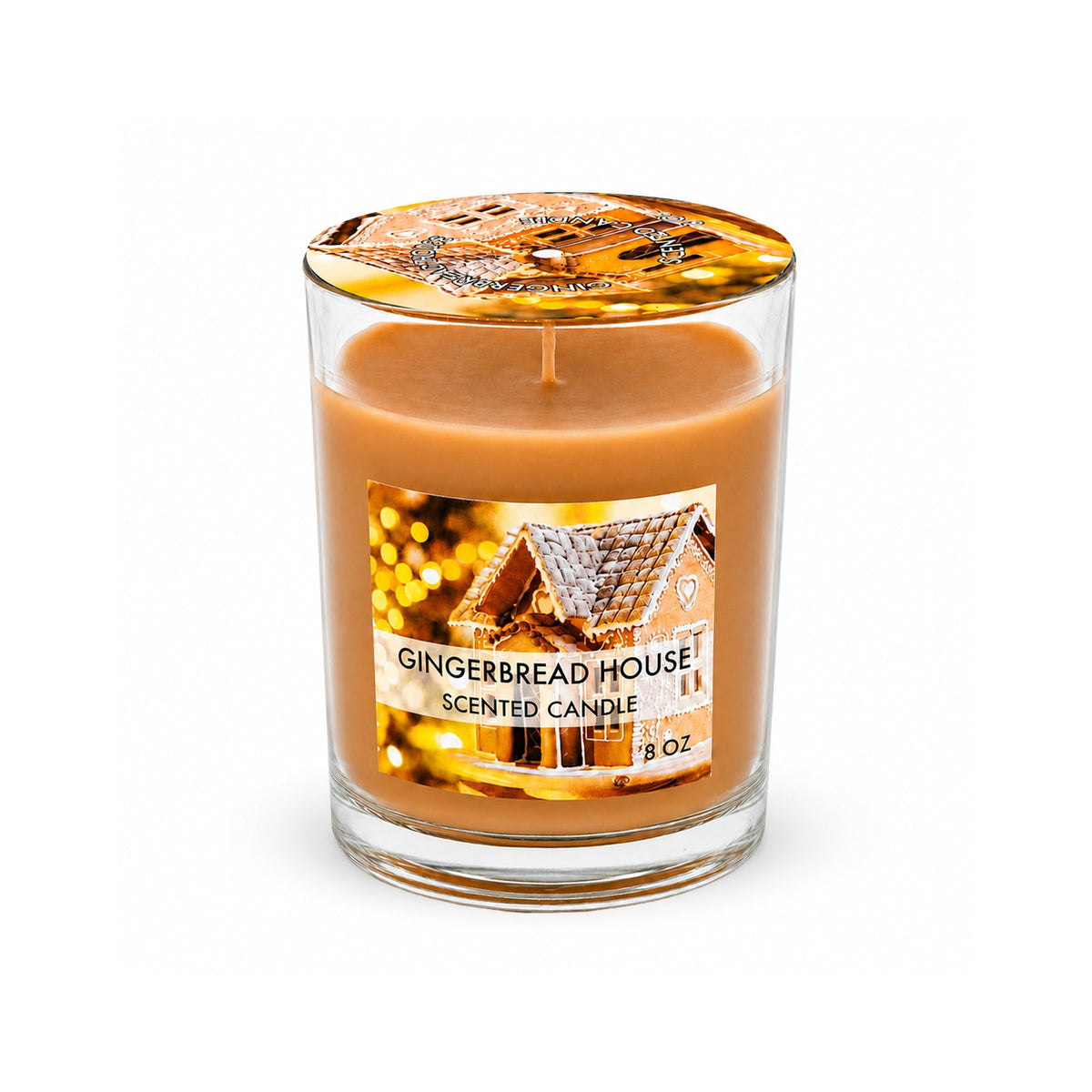 Scented Candle 8oz/227g - Gingerbread House