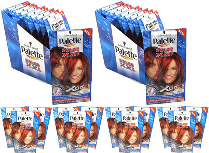 36x Schwarzkopf Palette Color XXL Xcite 25ml - Hair Colour (Guaranteed Quality)