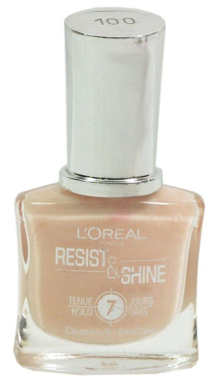 L’Oreal Resist & Shine UV Colour Protect Nail Polish Various Colours