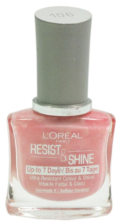 L’Oreal Resist & Shine UV Colour Protect Nail Polish Various Colours