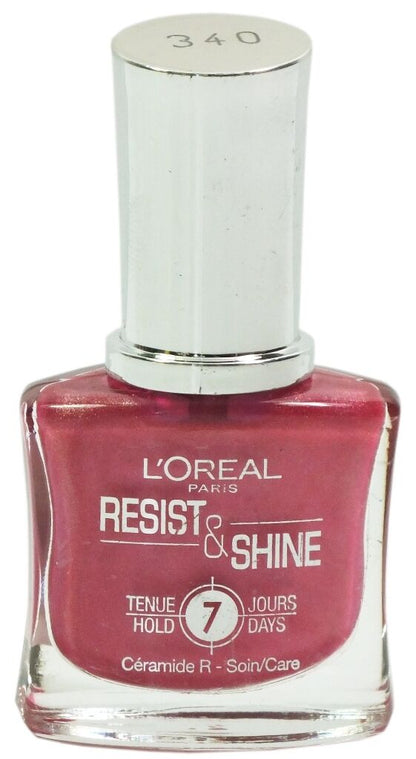L’Oreal Resist & Shine UV Colour Protect Nail Polish Various Colours