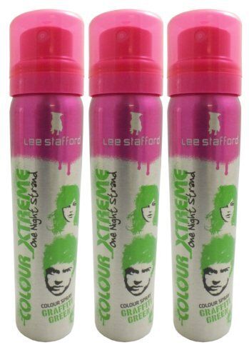 Lee Stafford Colour Xtreme One Night Strand Spray 75ml 3 Colours To Choose From