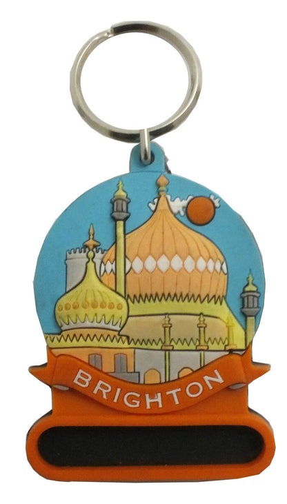 3D Cute Rubber Key Ring Key Chain UK Landmark & Theme Sports Gift Kid Men Women