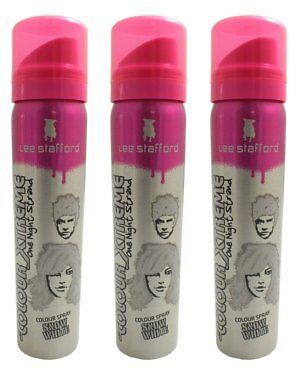 Lee Stafford Colour Xtreme One Night Strand Spray 75ml 3 Colours To Choose From