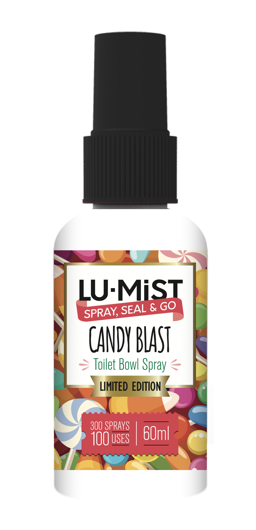 Lu Mist Limited Edition Toilet Bowl Spray 60ml - Candy Blast