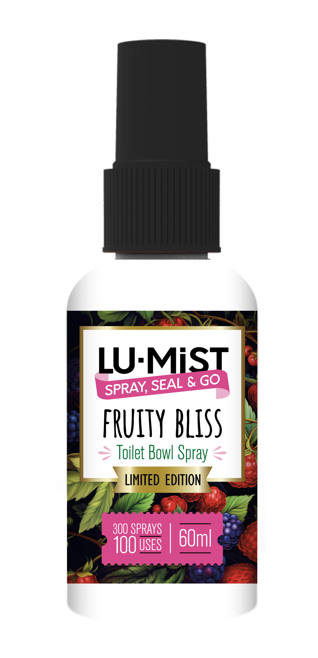 Lu Mist Limited Edition Toilet Bowl Spray 60ml - Fruity Bliss
