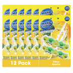 12x Max Flush 5 Toilet Rim Block Cleaner Twin Pack (12 x 2 = 24 x45g Rim Blocks)