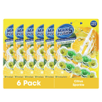 6x Max Flush 5 Toilet Rim Block Cleaner Twin Pack (6 x 2 = 12 x 45g Rim Blocks)