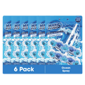 6x Max Flush 5 Toilet Rim Block Cleaner Twin Pack (6 x 2 = 12 x 45g Rim Blocks)