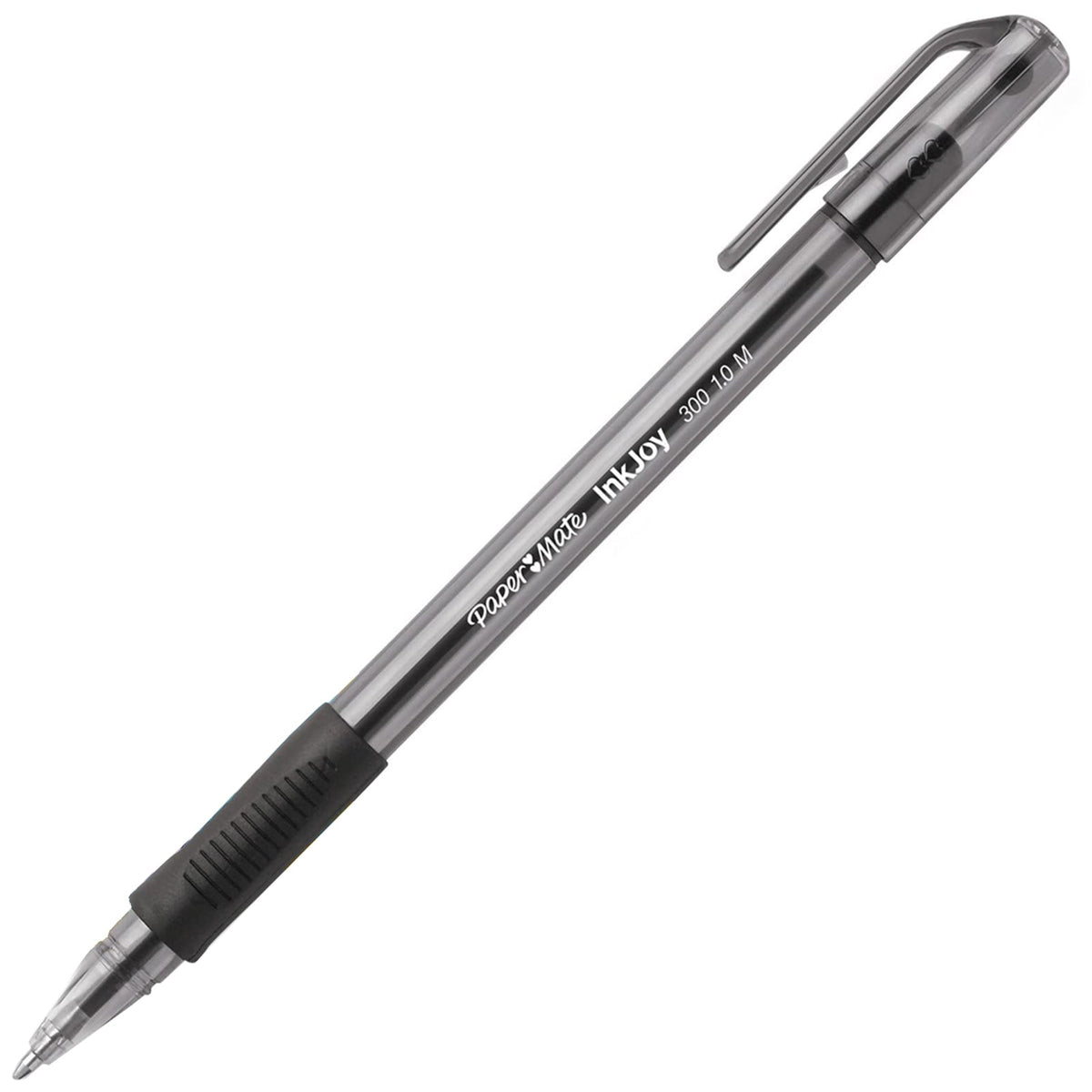 PaperMate 300ST 1mm Medium Capped Ball Point Pens x12 - Black