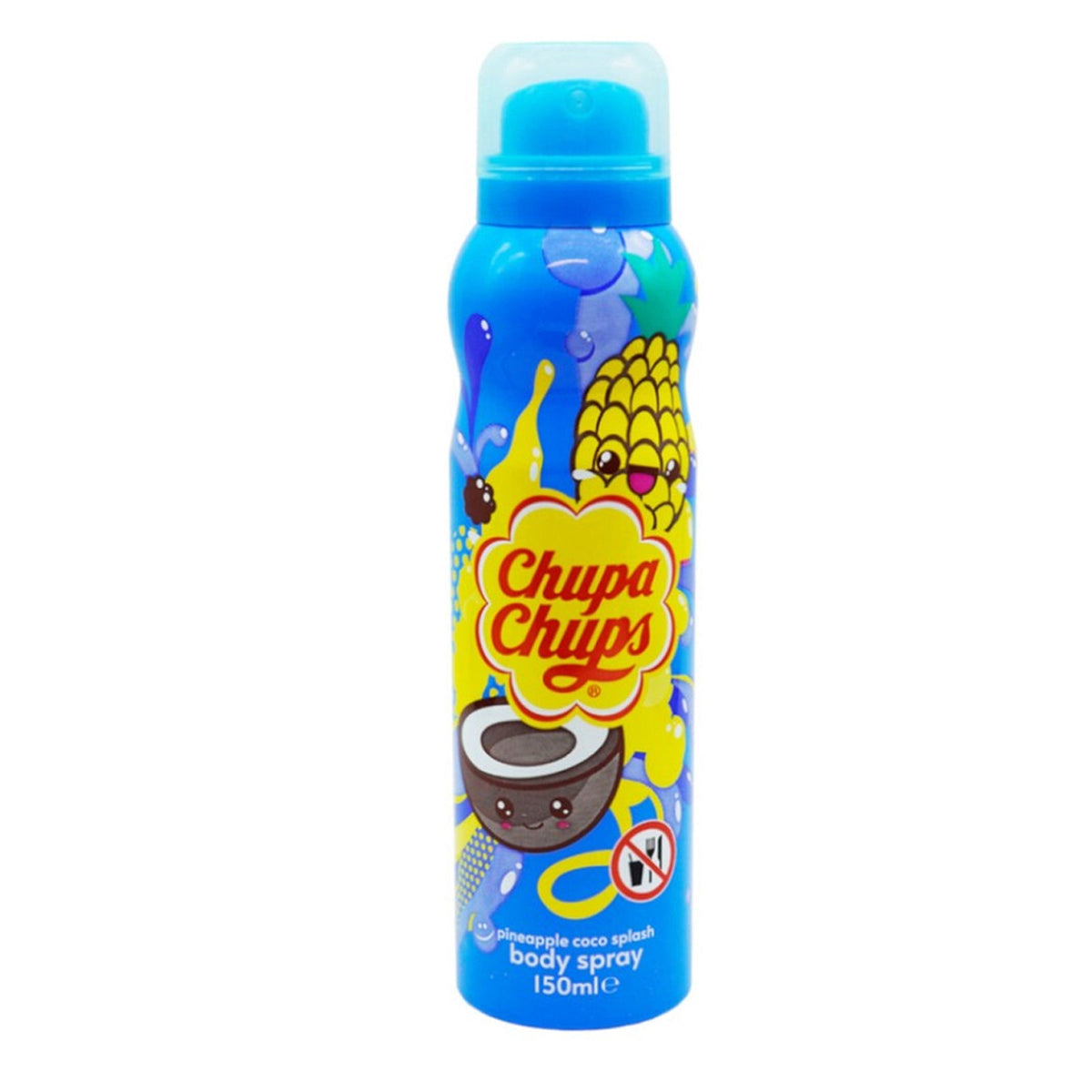 Chupa Chups Body Spray Pineapple & Coconut 150ml
