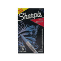 Sharpie Fine Permanent Marker Metallic Sapphire (Blue) (6 Pack)