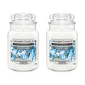 2x Yankee Candle - Home Inspiration - Scented Candle - Snow Dusted Pine - 538g