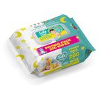 16 Packs of Sole Mio Extra-Soft Baby Wipes, 200 Wipes/Pack - 3200 Wipes in Total