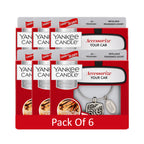 Yankee Candle Charming Scents Car Air Freshener Charms, Pack of 6, Long Lasting Fragrance