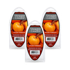 3x Yankee Candle Wax Melts Tarts 18 Cubes  3x75g  Spiced Pumpkin