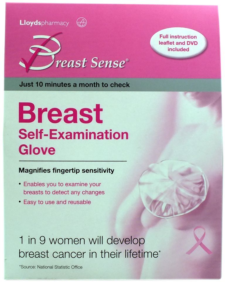 Breast Sense Breast Self Examination Glove with DVD