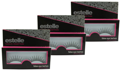 Estelle False Eye Lashes Adhesive Included  (6 Designs to Choose)