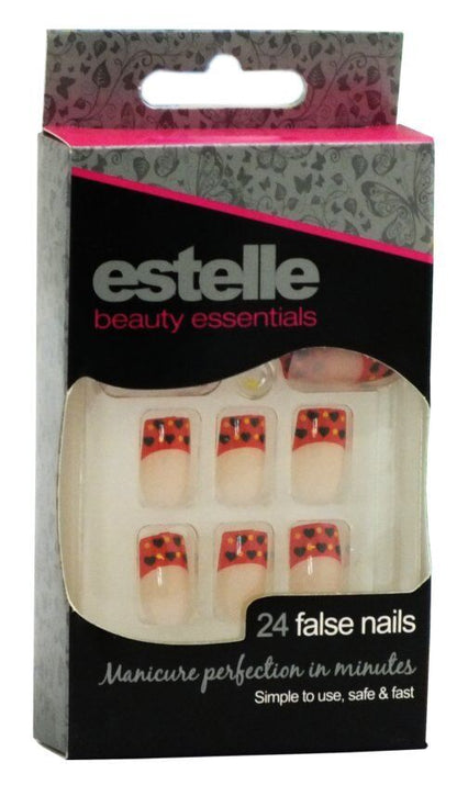 Estelle 24 False Nails Manicure Perfection in Minutes (3 Colours to Choose)