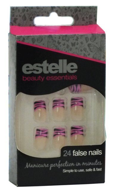 Estelle 24 False Nails Manicure Perfection in Minutes (3 Colours to Choose)